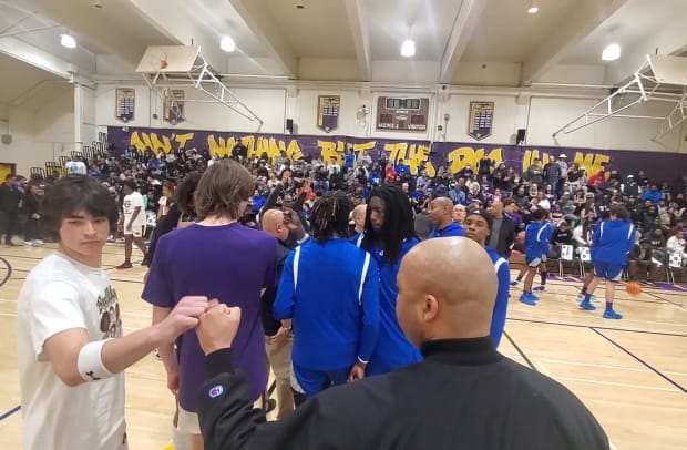 Oakland Tech boys basketball 73, Oakland 66 NorCal D2 championship by Eric Taylor 3-5-2024